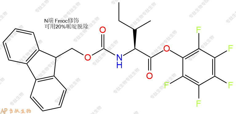 專肽生物產(chǎn)品Fmoc-Ile-OPfp86060-89-1