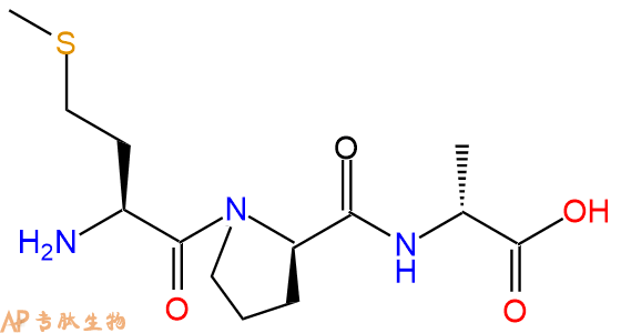 專肽生物產(chǎn)品三肽Met-DPro-DAla