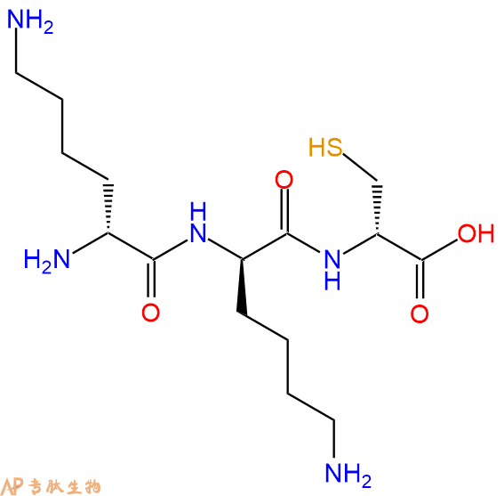 專肽生物產(chǎn)品三肽DLys-DLys-DCys