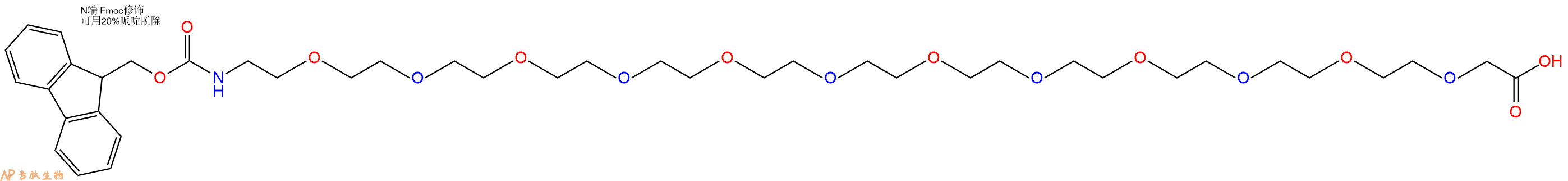 專肽生物產(chǎn)品Fmoc-PEG12-acetic acid675606-79-8