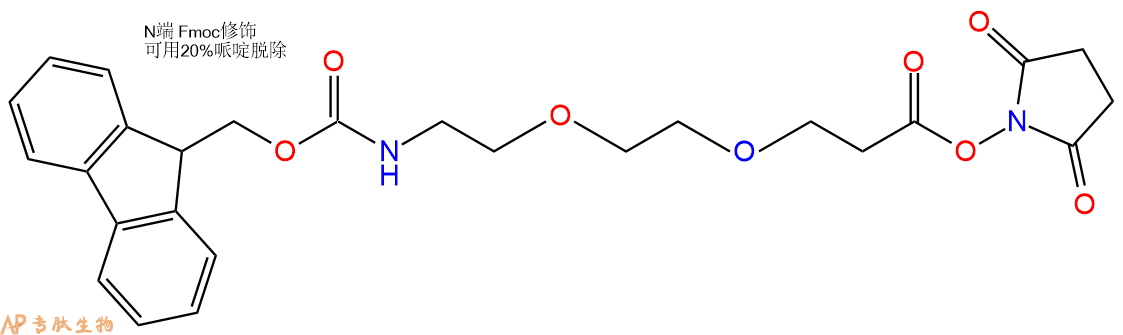 專肽生物產(chǎn)品Fmoc-PEG2-NHS Ester1807534-85-5