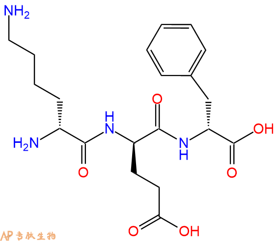 專(zhuān)肽生物產(chǎn)品三肽DLys-DGlu-DPhe