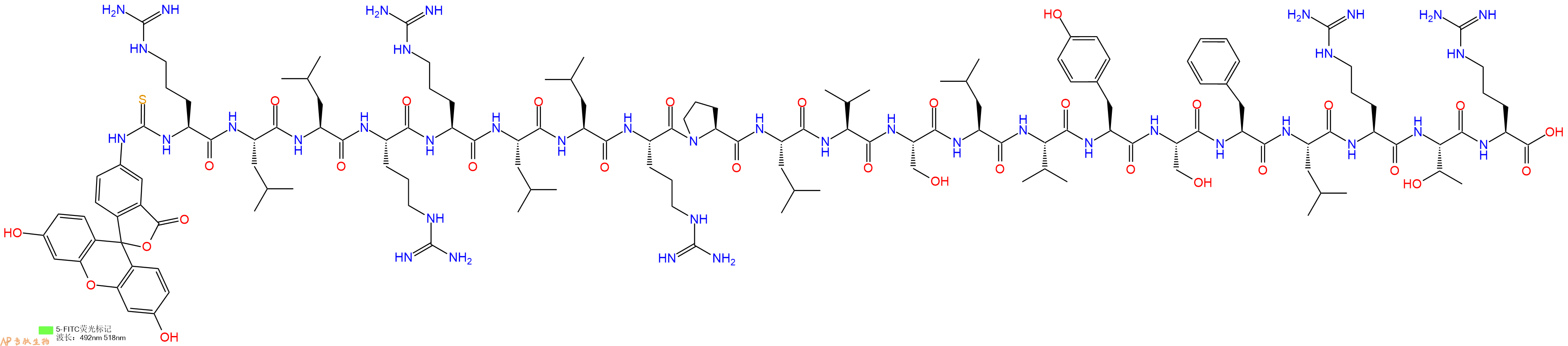 專肽生物產(chǎn)品二十一肽GLLGLLGSVVSHVVPAIVGHF