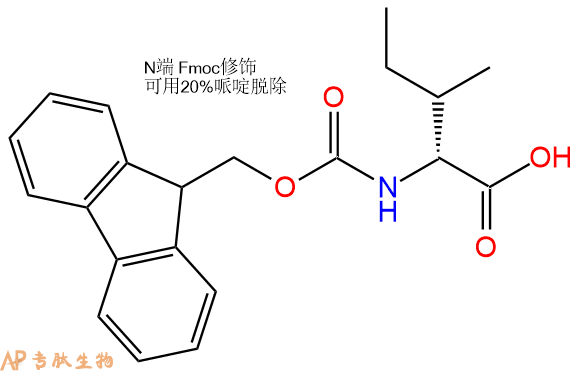 專肽生物產(chǎn)品Fmoc-D-異亮氨酸/Fmoc-DIle-OH143688-83-9