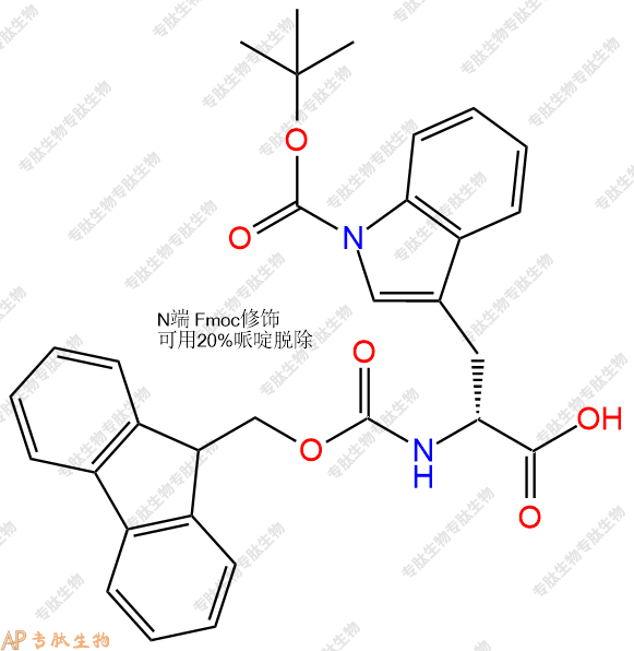 專肽生物產(chǎn)品Fmoc-D-Trp(Boc)-OH163619-04-3