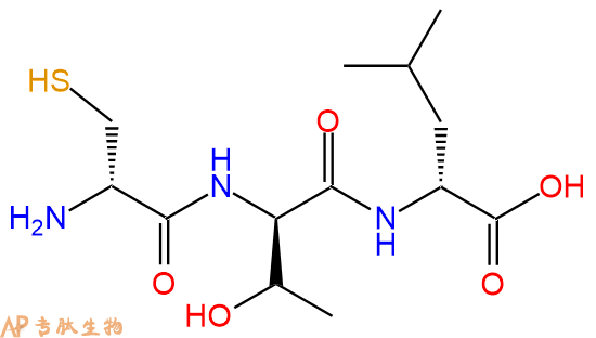 專肽生物產(chǎn)品三肽DCys-DThr-DLeu