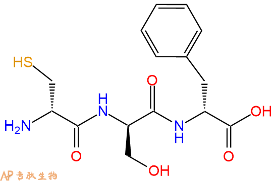 專肽生物產(chǎn)品三肽DCys-DSer-DPhe