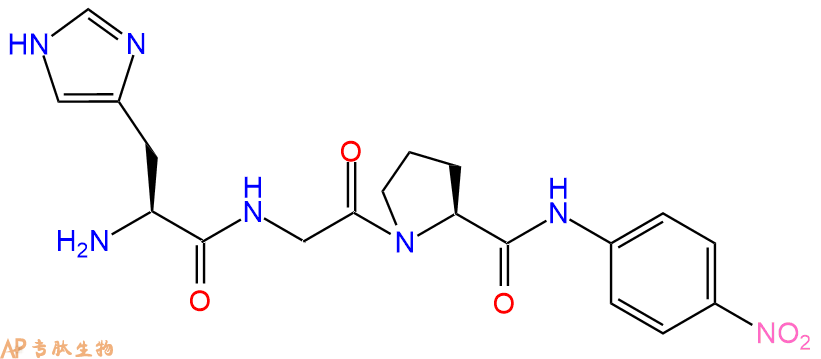 專肽生物產(chǎn)品三肽His-Gly-Pro-對(duì)硝基苯胺