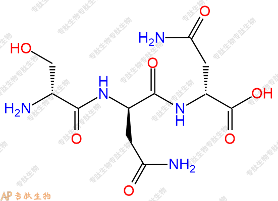 專肽生物產(chǎn)品三肽DSer-DAsn-DAsn