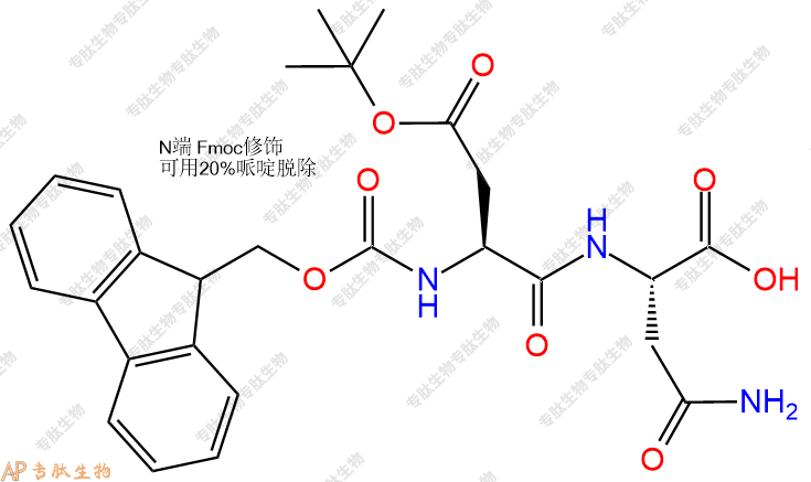 專肽生物產(chǎn)品二肽Fmoc-Asp(OtBu)-Asn