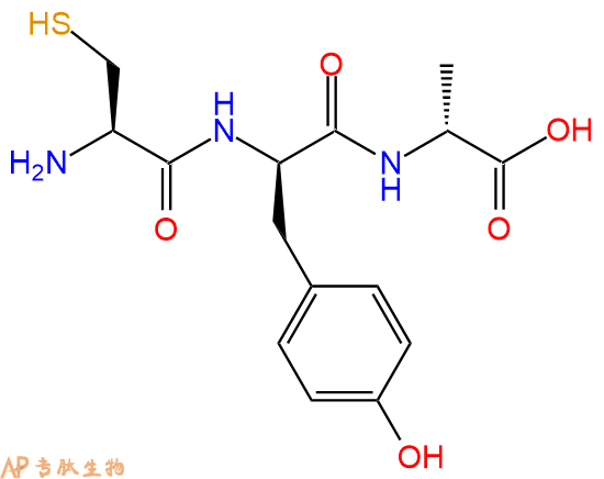 專肽生物產(chǎn)品三肽Cys-DTyr-DAla