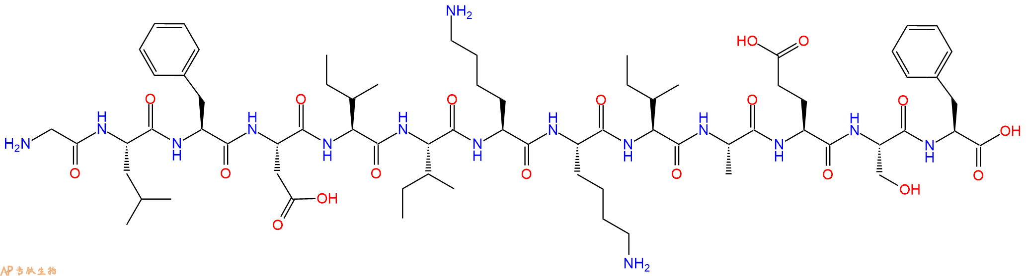 專肽生物產(chǎn)品抗菌肽Aurein