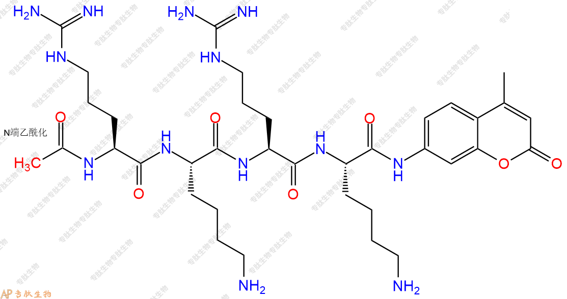 專肽生物產(chǎn)品Ac-Arg-Lys-Arg-Lys-AMC