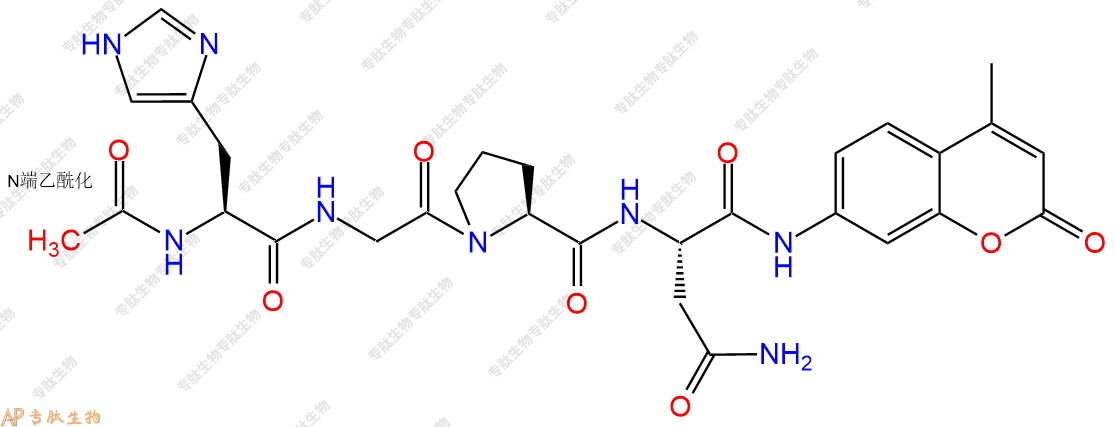 專肽生物產品Ac-His-Gly-Pro-Asn-AMC