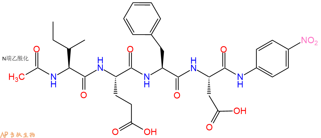 專肽生物產(chǎn)品Ac-Ile-Glu-Phe-Asp-pNA