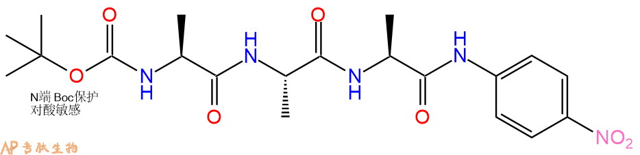 專肽生物產(chǎn)品Boc-Ala-Ala-Ala-pNA