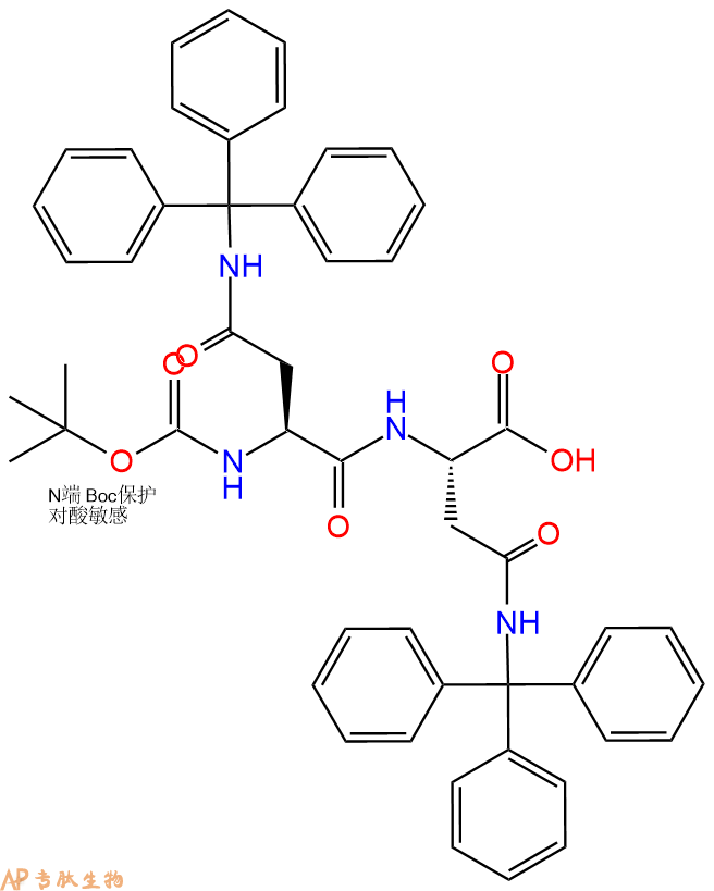 專肽生物產(chǎn)品Boc-Asn(Trt)-Asn(Trt)