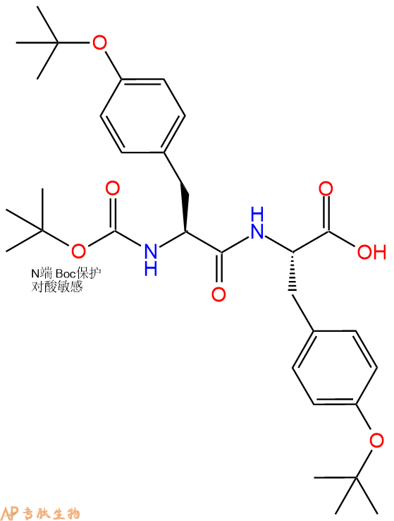 專肽生物產(chǎn)品Boc-Tyr(tBu)-Tyr(tBu)