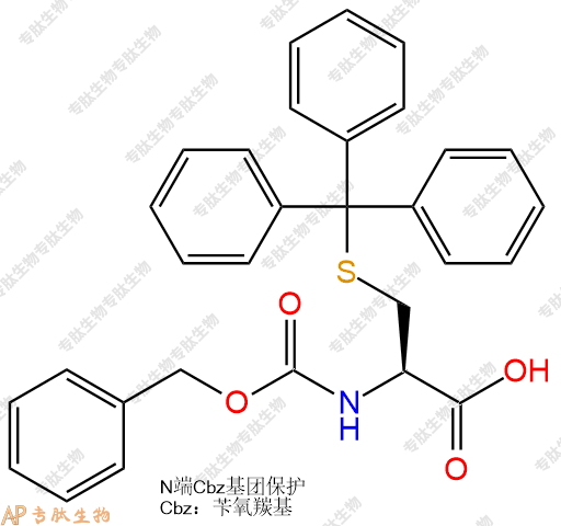 專肽生物產(chǎn)品Cbz-Cys(Trt)