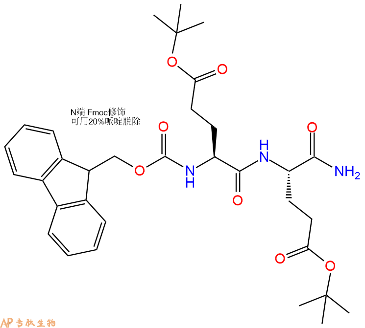 專肽生物產(chǎn)品Fmoc-Glu(OtBu)-Glu(OtBu)-NH2