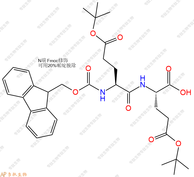 專(zhuān)肽生物產(chǎn)品Fmoc-Glu(OtBu)-Glu(OtBu)