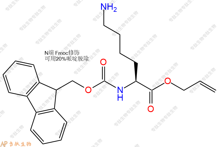 專肽生物產(chǎn)品Fmoc-Lys-OAll