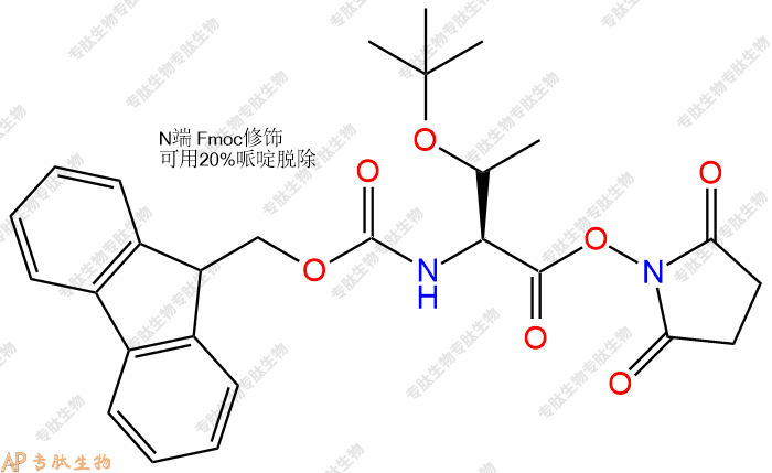 專肽生物產(chǎn)品Fmoc-Thr(tBu)-Osu