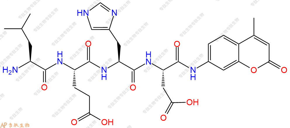 專肽生物產(chǎn)品Leu-Glu-His-Asp-AMC