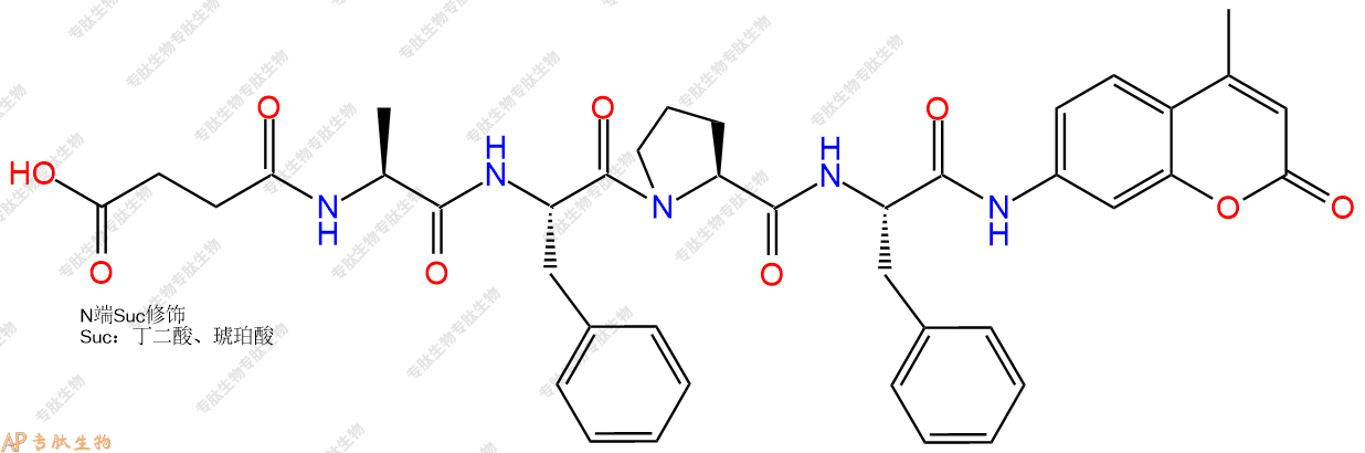 專肽生物產(chǎn)品SUC-Ala-Phe-Pro-Phe-AMC