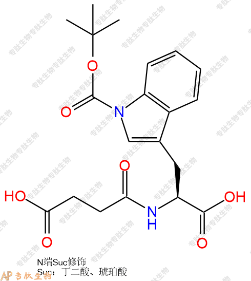 專肽生物產(chǎn)品Suc-Trp(Boc)