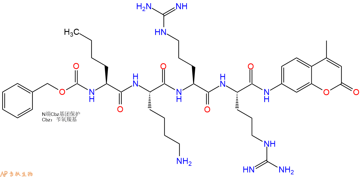 專肽生物產(chǎn)品Z-NLE-Lys-Arg-Arg-AMC