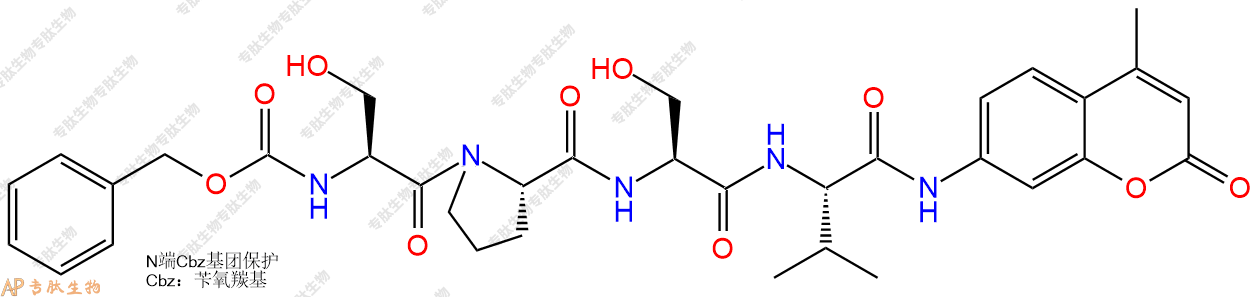 專肽生物產(chǎn)品Z-Ser-Pro-Ser-Val-AMC