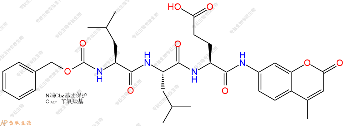 專肽生物產(chǎn)品Z-Leu-Leu-Glu-MCA348086-66-8