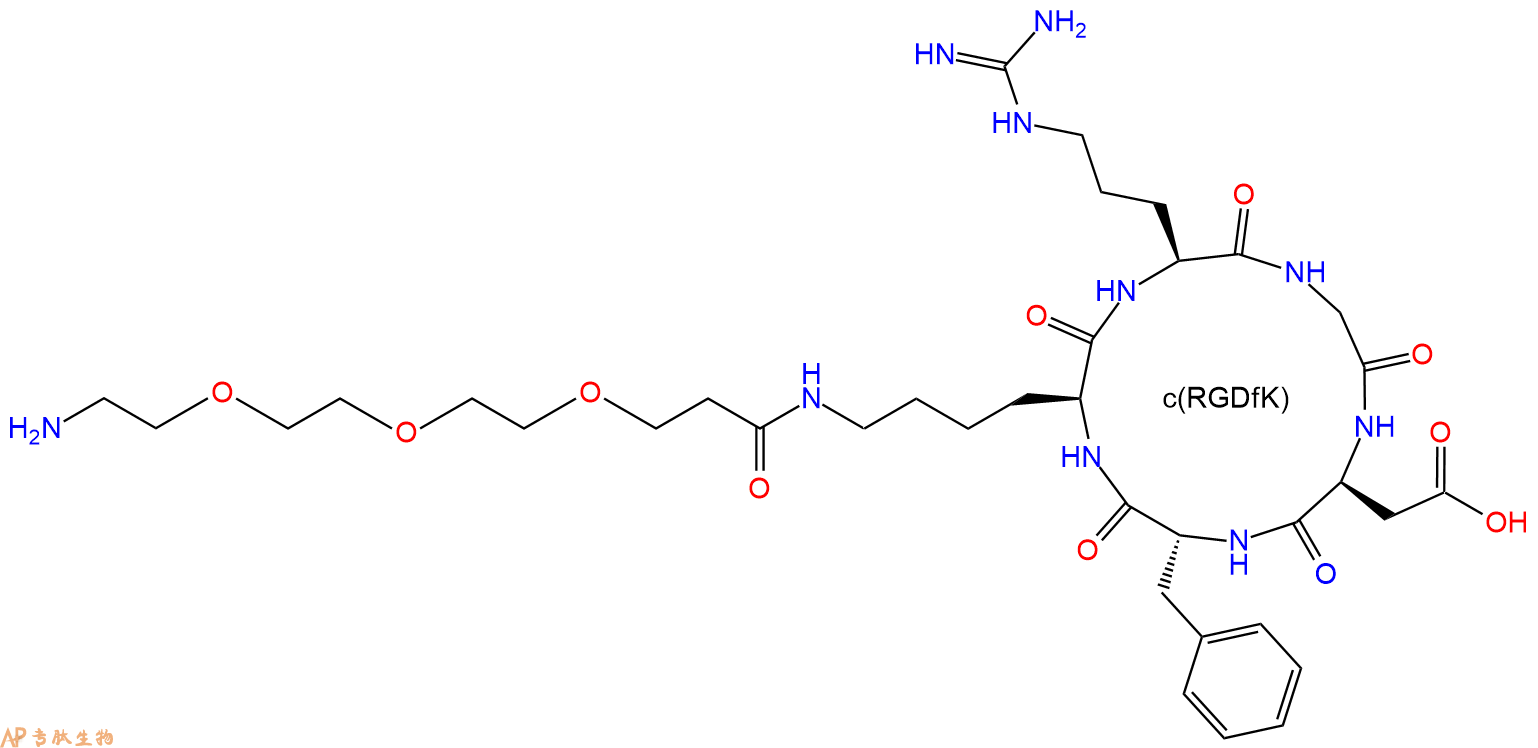 專肽生物產(chǎn)品PEG3-c(RGDfK)