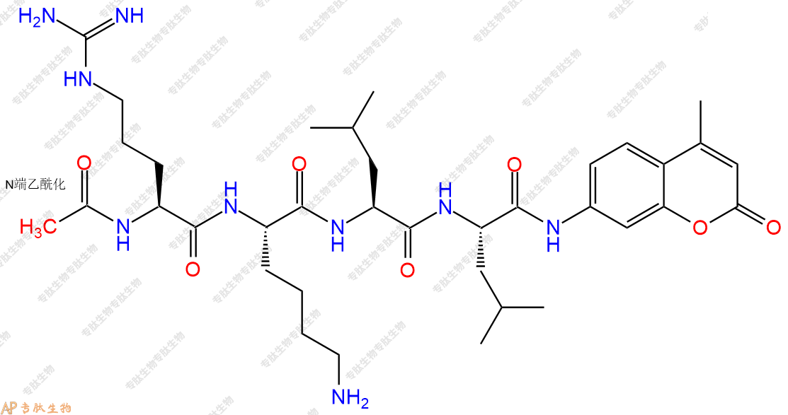 專肽生物產(chǎn)品Ac-Arg-Lys-Leu-Leu-AMC