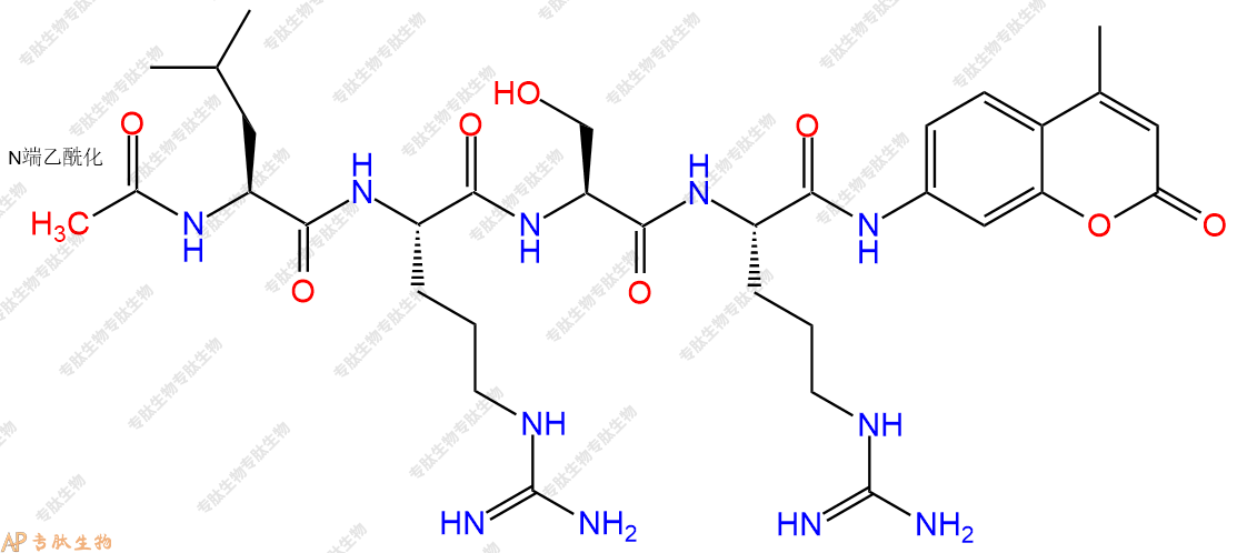 專(zhuān)肽生物產(chǎn)品Ac-Leu-Arg-Ser-Arg-AMC