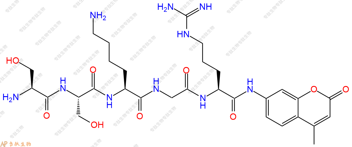 專肽生物產(chǎn)品Ser-Ser-Lys-Gly-Arg-AMC