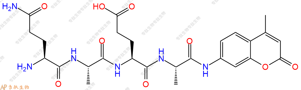 專肽生物產(chǎn)品H2N-Gln-Ala-Glu-Ala-AMC