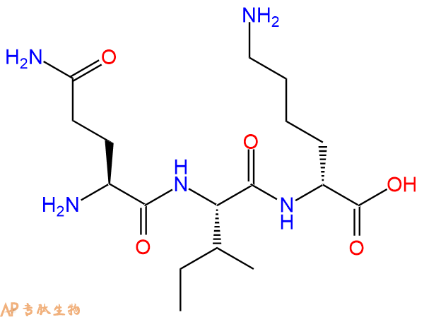 專肽生物產(chǎn)品H2N-Gln-Ile-DLys-COOH