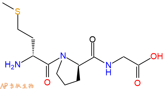 專肽生物產(chǎn)品H2N-DMet-DPro-Gly-COOH