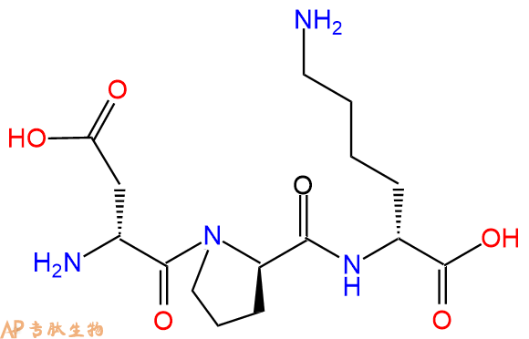 專肽生物產(chǎn)品H2N-DAsp-DPro-DLys-COOH