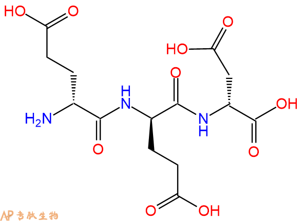 專肽生物產(chǎn)品H2N-DGlu-DGlu-DAsp-COOH