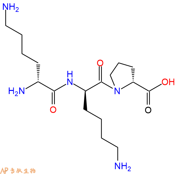 專肽生物產(chǎn)品H2N-DLys-DLys-DPro-COOH