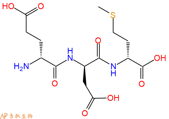 專肽生物產(chǎn)品H2N-DGlu-DAsp-DMet-COOH