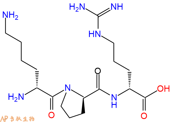 專肽生物產(chǎn)品H2N-DLys-DPro-DArg-COOH