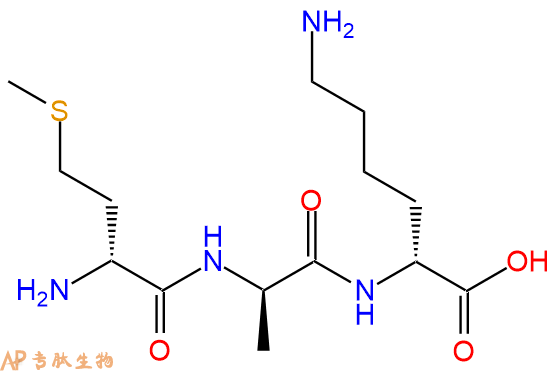 專肽生物產(chǎn)品H2N-DMet-DAla-DLys-COOH