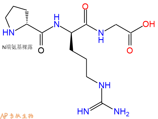 專肽生物產(chǎn)品H2N-DPro-DArg-Gly-COOH