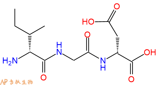 專肽生物產(chǎn)品H2N-DIle-Gly-DAsp-COOH