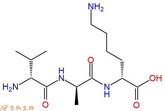 專肽生物產(chǎn)品H2N-DVal-DAla-DLys-COOH