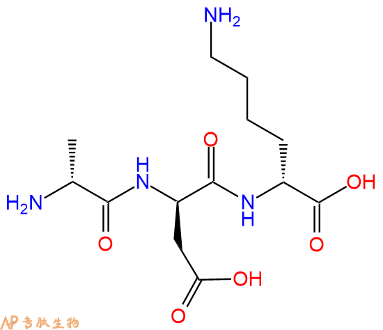 專肽生物產(chǎn)品H2N-DAla-DAsp-DLys-COOH